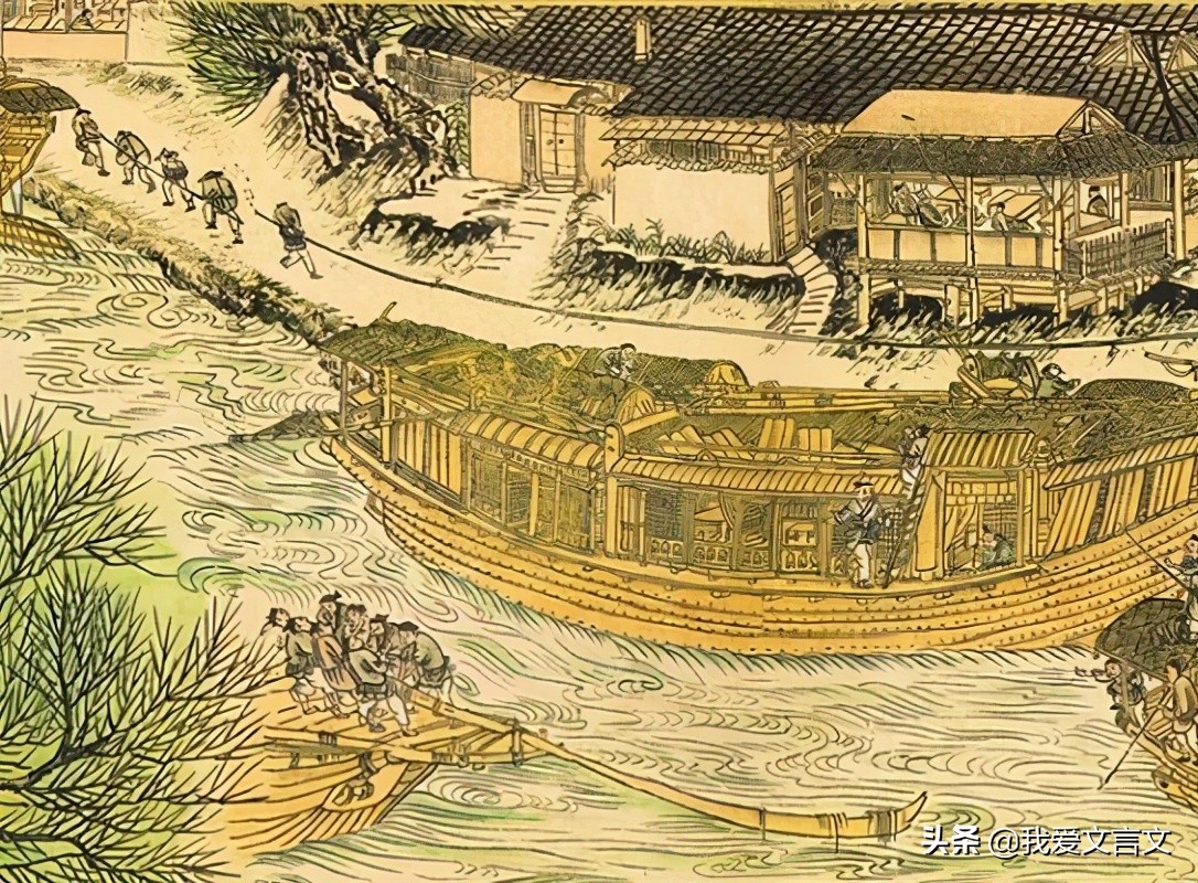 经典文言文赏析 | 县令挽纤