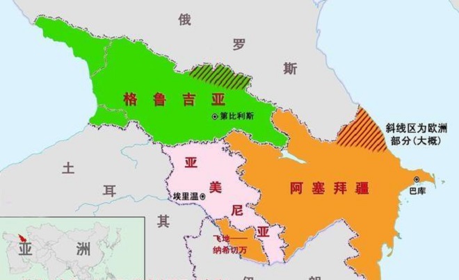 66万平方公里,格鲁吉亚国土面积