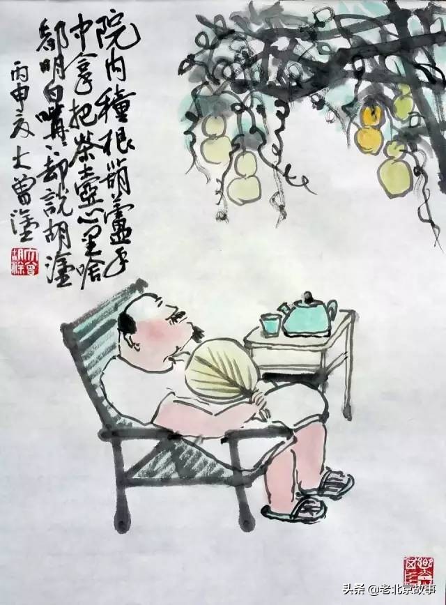 才华横溢的消暑图，配上这几首打油诗，真绝！看完整个人都清凉了