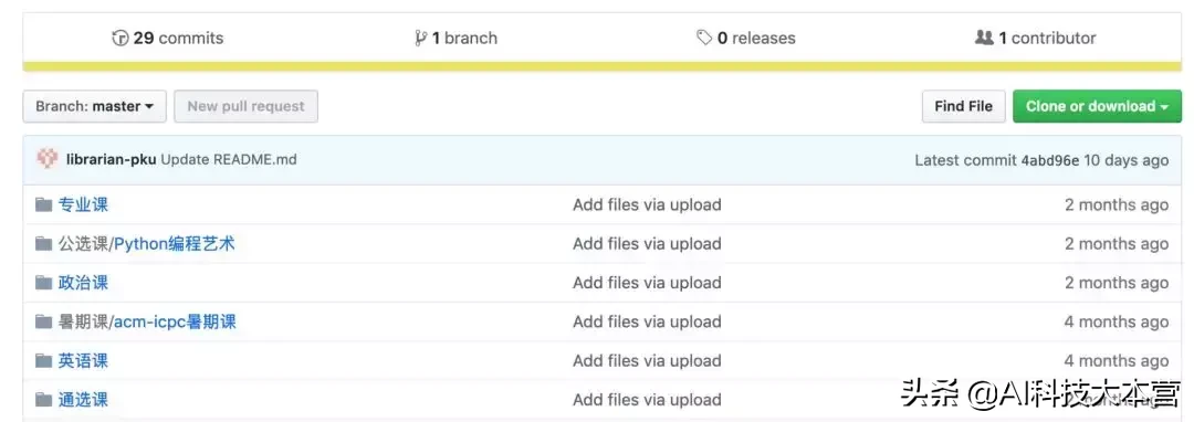 清华、北大、浙大的计算机课程资源集都在这里了