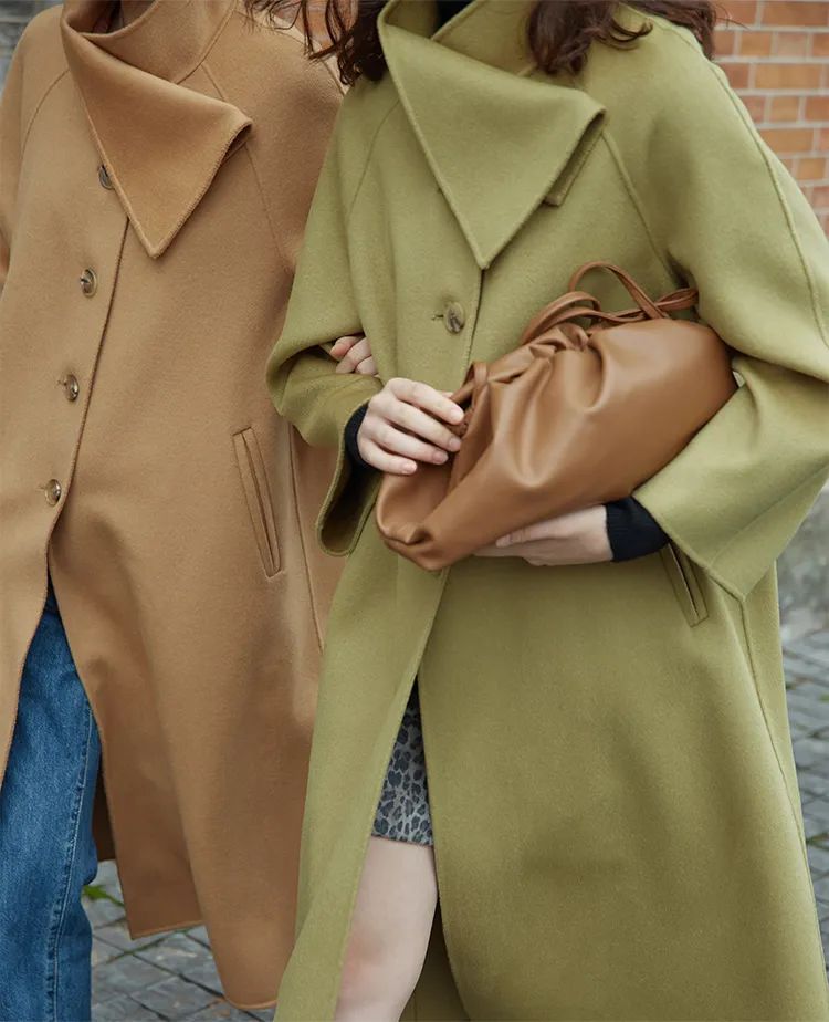 怕冷又不想穿羽绒服，这10件羊毛大衣可以救命