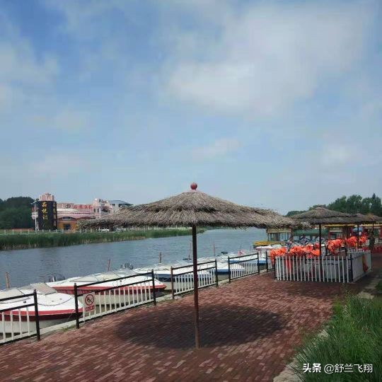 美丽的查干湖，白色圣洁的湖