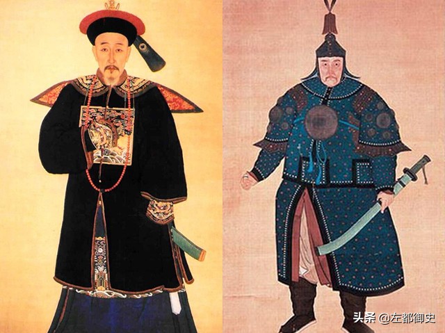 上三旗和下五旗是什么时候形成的，其地位有何不同？