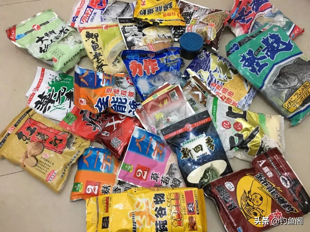 商品饵太多眼花缭乱？用了上百款饵料，总结出几条经验