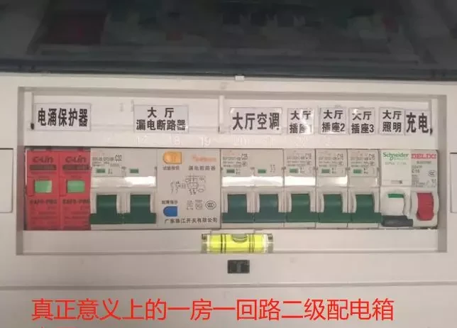 家庭配电想做一个房间一个回路，老电工说：不怕天天跳闸就这么做