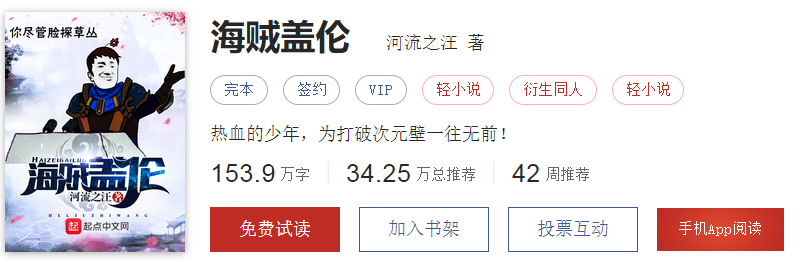 几本经典依旧的海贼王小说，内容爆燃细节考究，可以一次性看个够