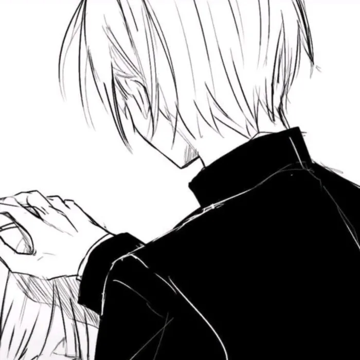 闺蜜头像&黑白动漫情侣头像:我也渴望有人懂,却习惯了冷暖自知