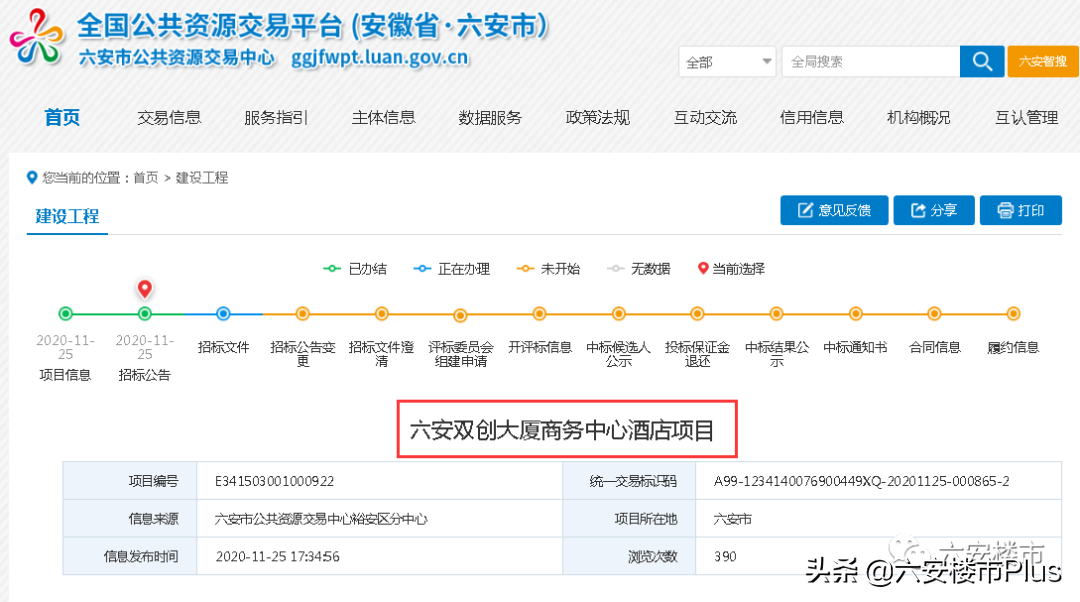 重磅消息！六安高新区迎来一座20层四星级酒店，即将开建