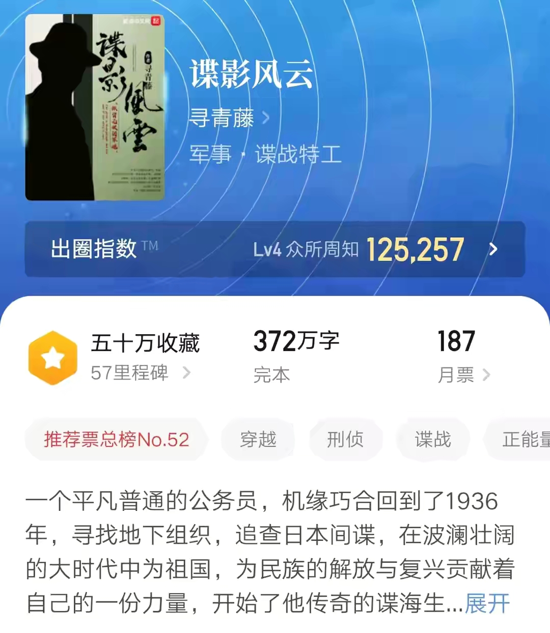 推荐五本民国小说，剧情精彩人气爆棚，粉丝过百万，精彩不容错过