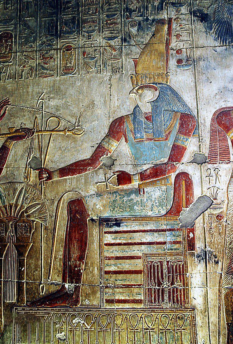 古埃及神话中法老的守护神——荷鲁斯
