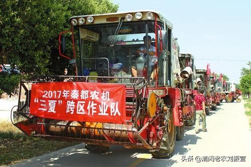 跨區(qū)機收是我國農機化一道永遠亮麗的風景