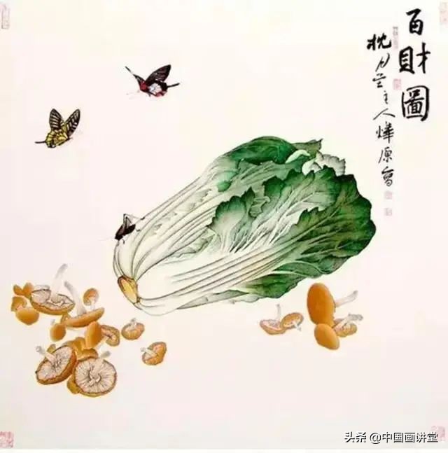 新手进来，国画画法的全过程
