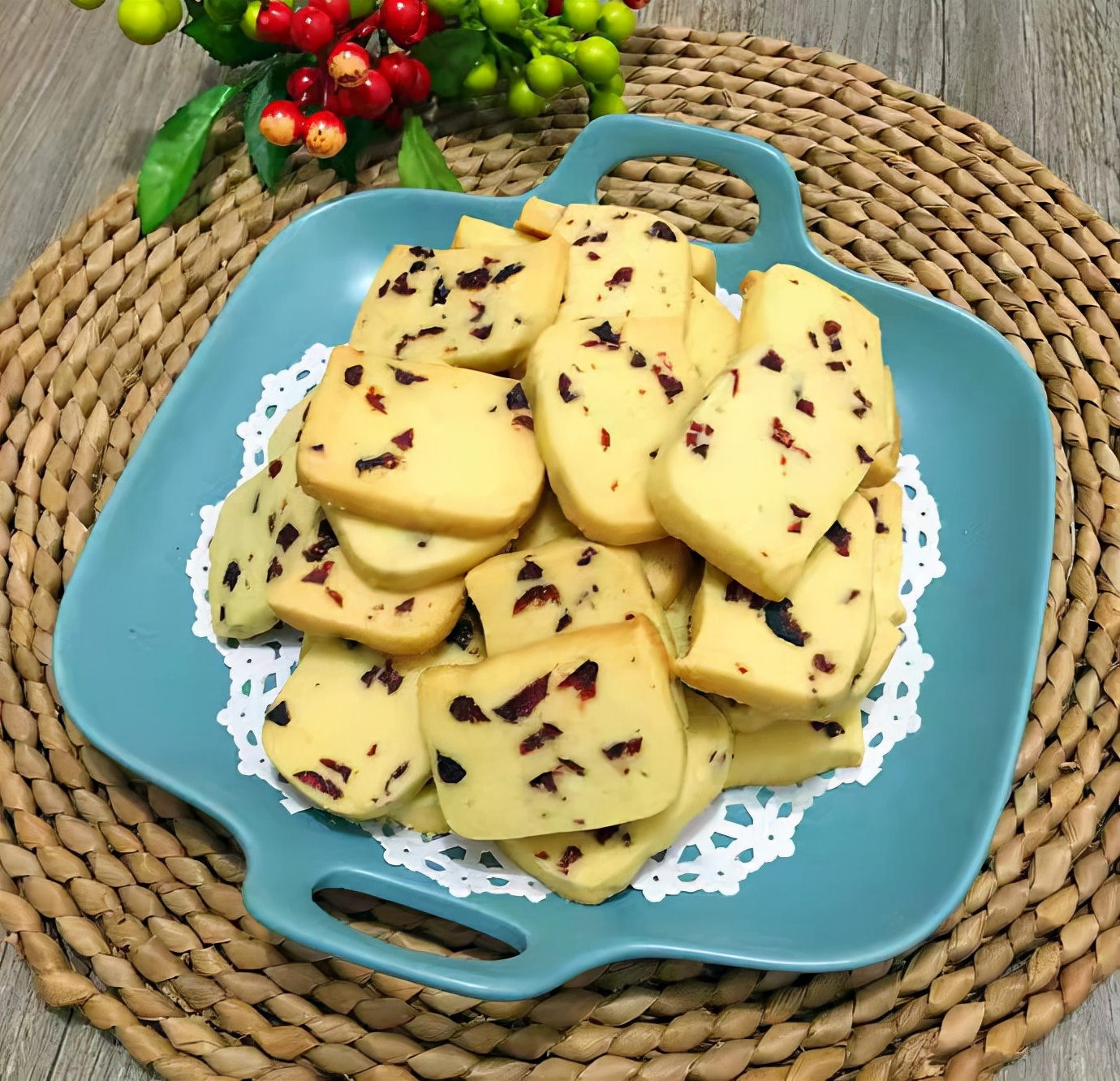 饼干的做法大全（3种小饼干简单制作方法）玛格丽特夏威夷饼蔓越莓饼干