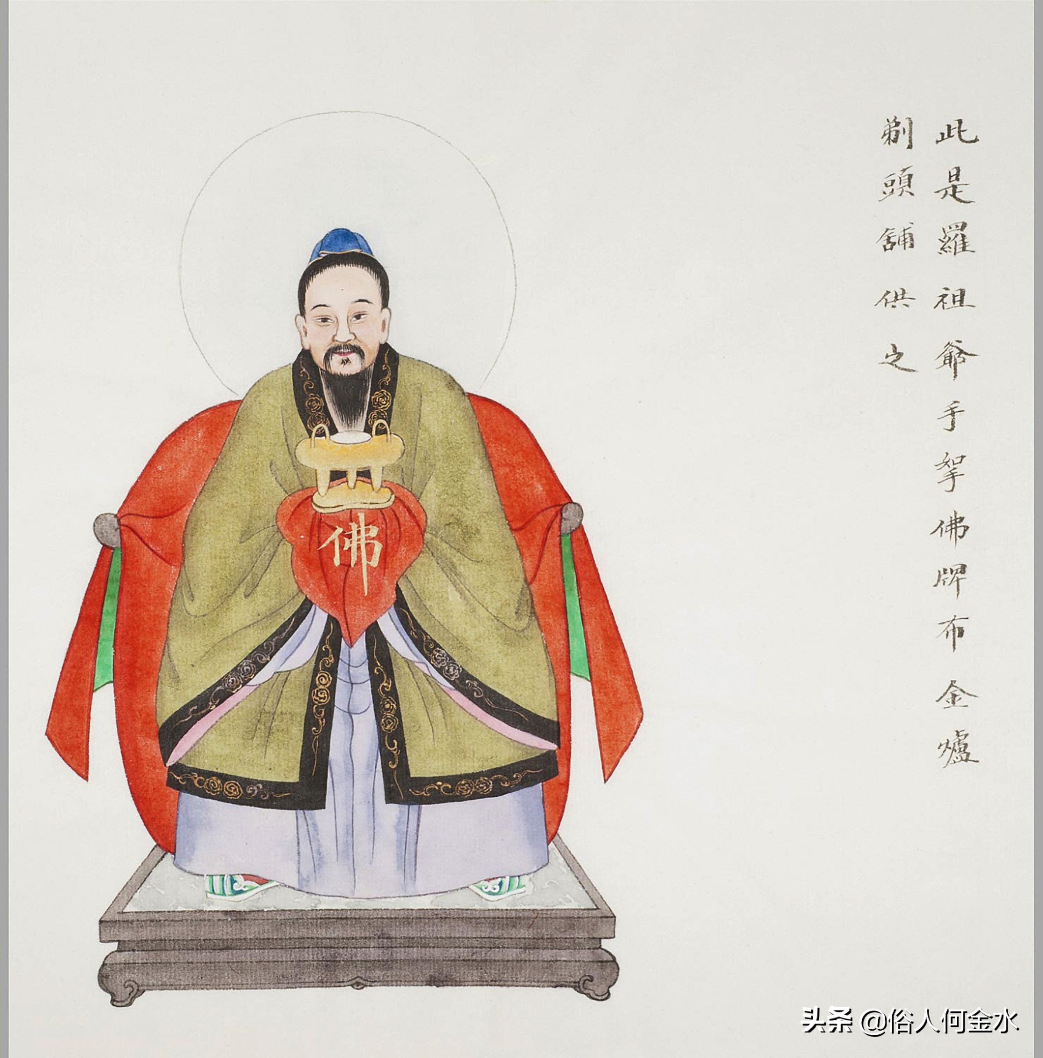你行业“祖师爷”是谁？不懂就快看清朝民间神像画了解（上）