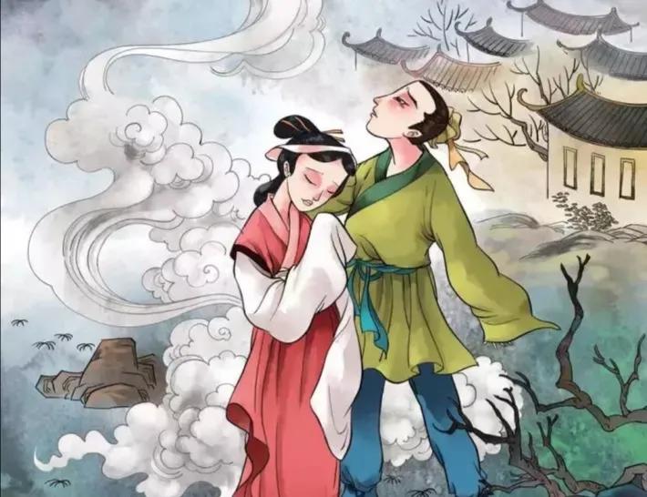 后羿与嫦娥后羿的徒弟蓬蒙得知仙丹消息,趁后羿不在家,逼迫嫦娥交出