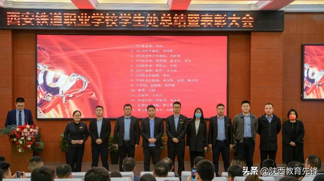 西安铁道职业学校学生处八九月份总结暨表彰大会