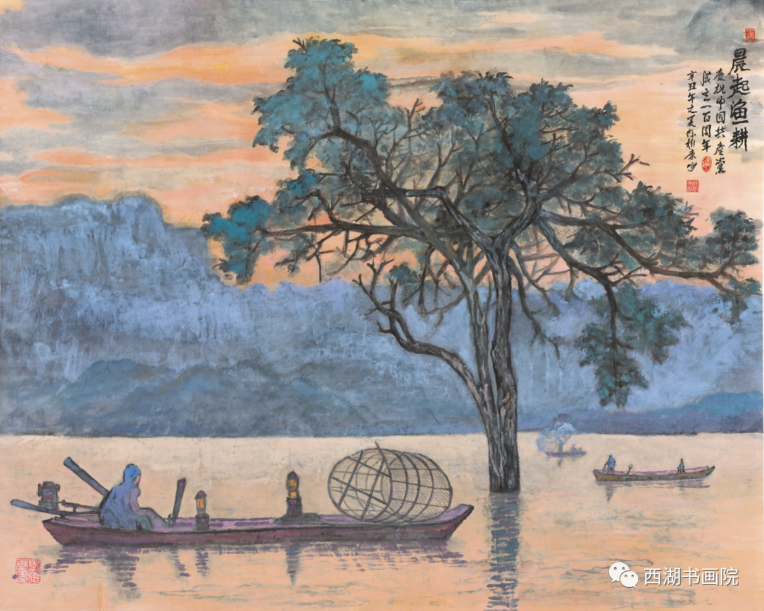 壮丽江山·书画篆刻作品展在浙江图书馆开幕