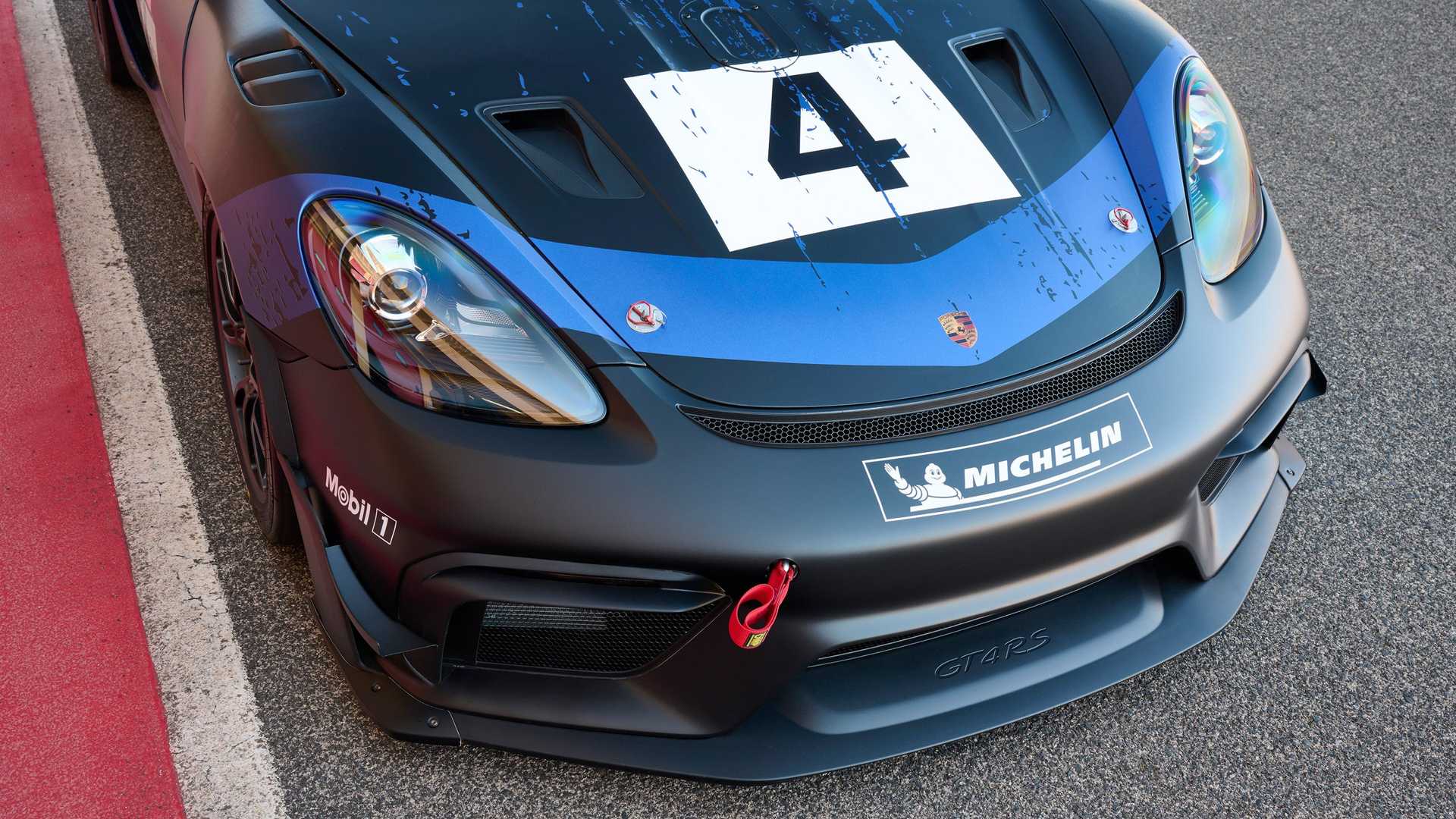 详解保时捷718 GT4赛车 保时捷718 Cayman GT4 RS