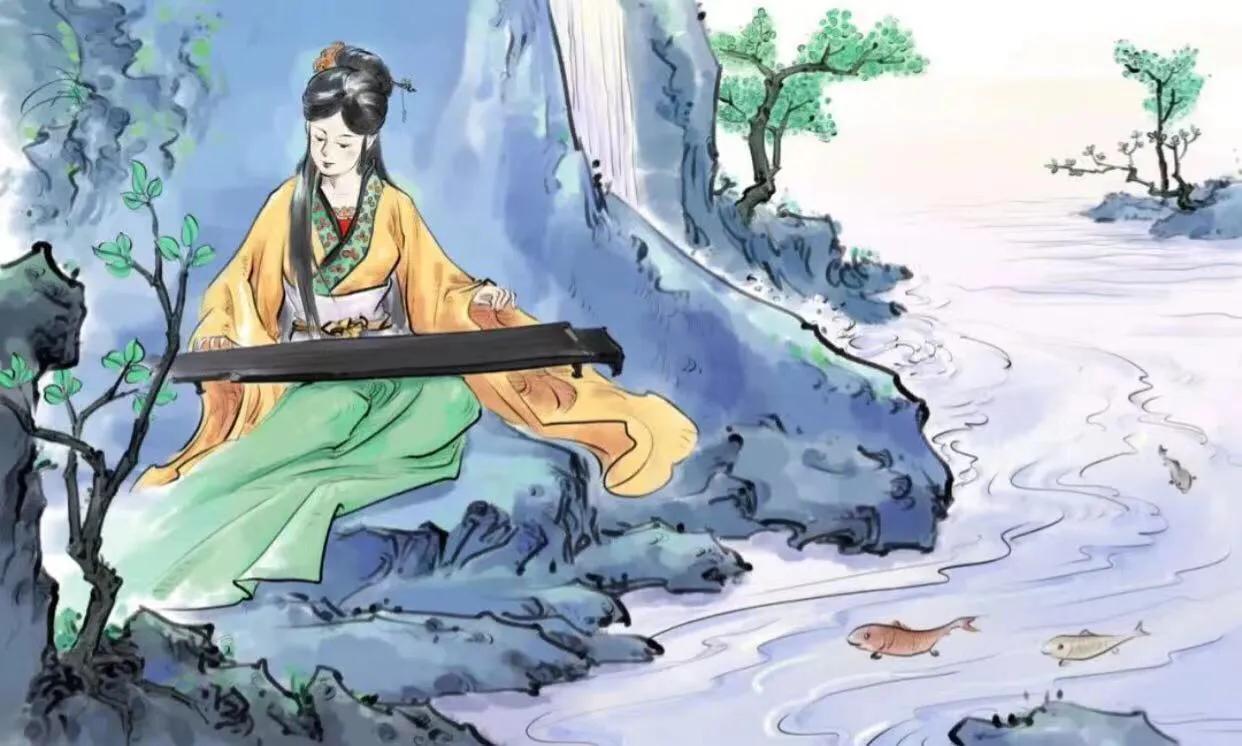 《庄子·内篇·大宗师》有言：“相忘于江湖”，谓人应顺其自然，无拘无束。今观天地间万物各得其所，亦当如此，不扰不涉，方为至道之行。