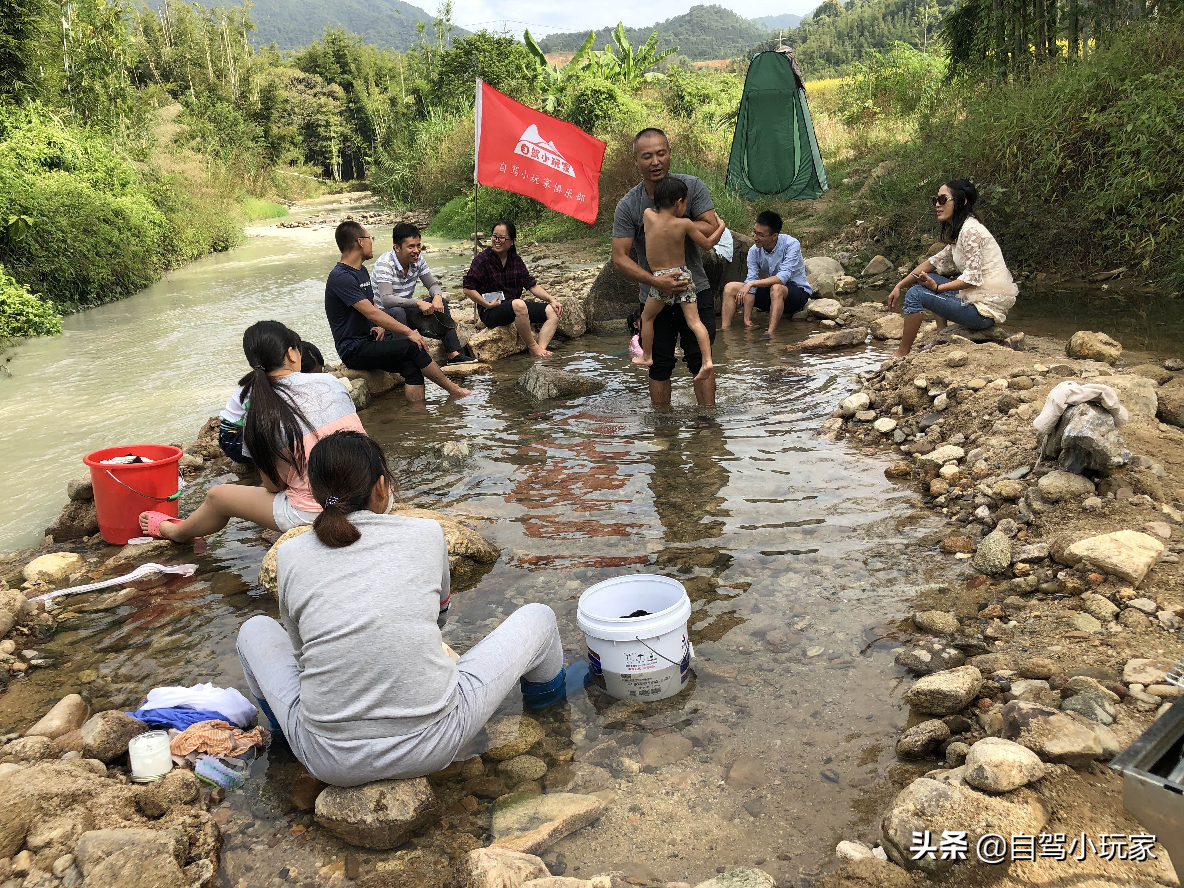 藏在惠州的一个免费“野温泉”，纯天然零污染，连婴儿都可以泡