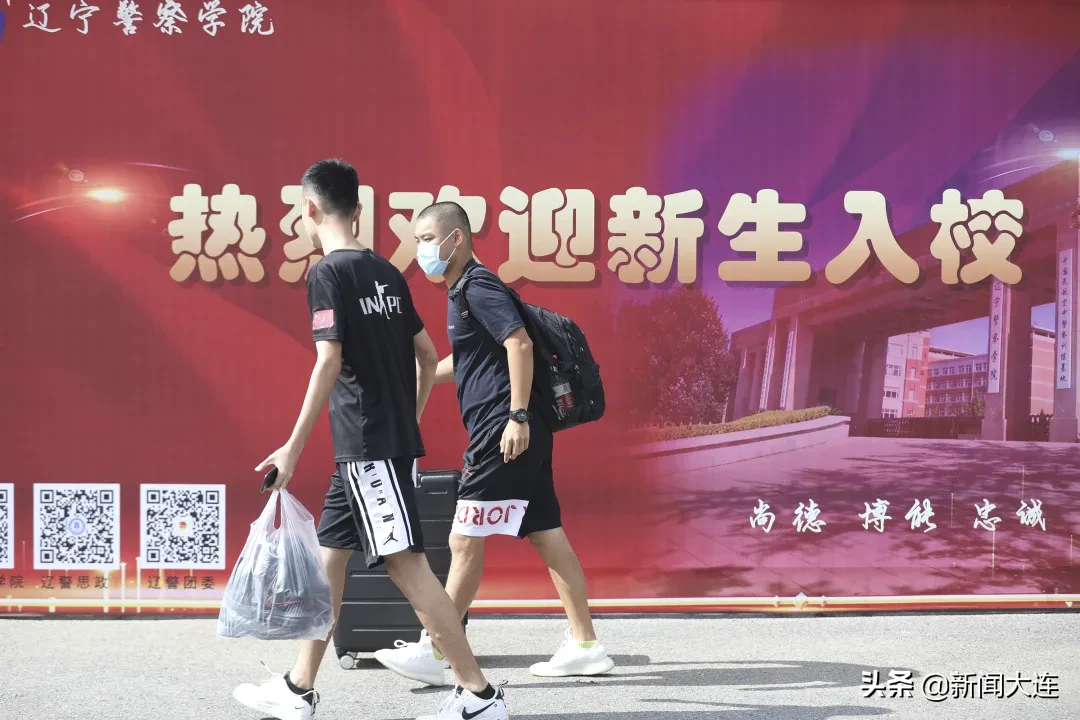 #大连头条#高校开学进行时！终于等到你