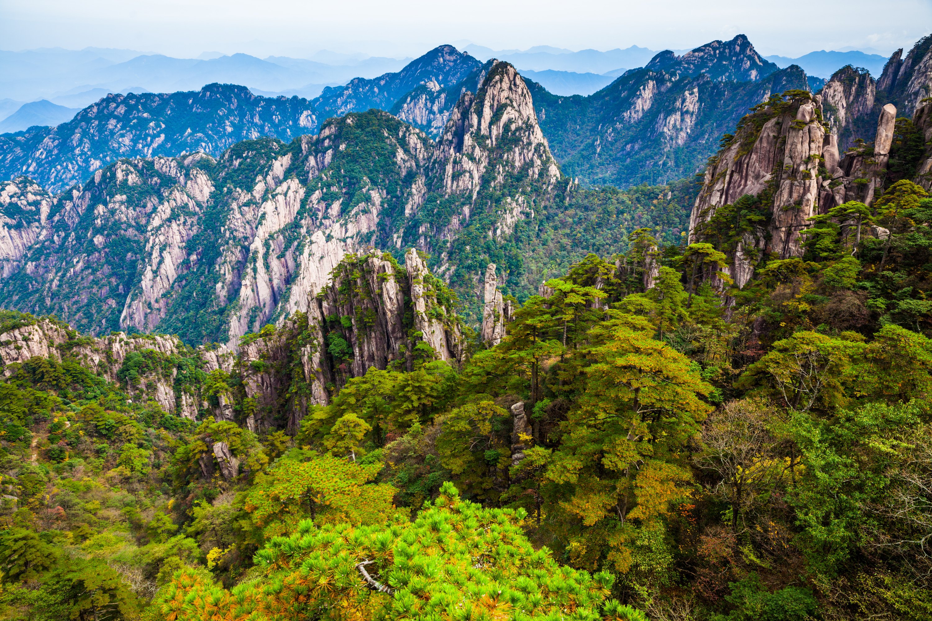 黃山旅遊景點——遊遍中國