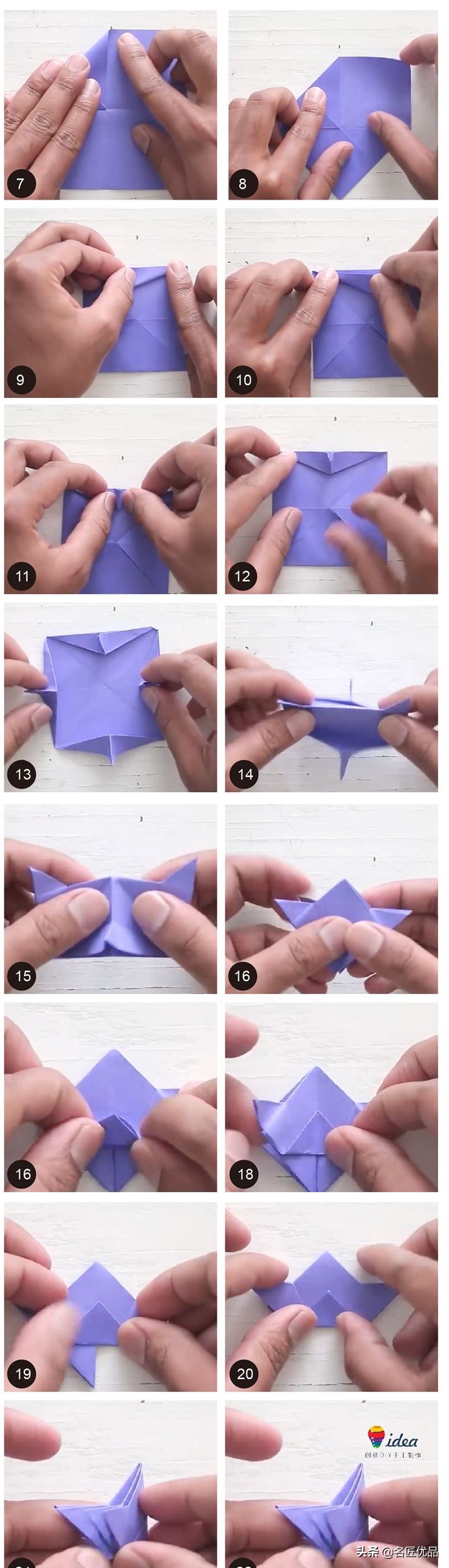 4款创意折纸花，把春天带回家，聪明的孩子快做出来吧