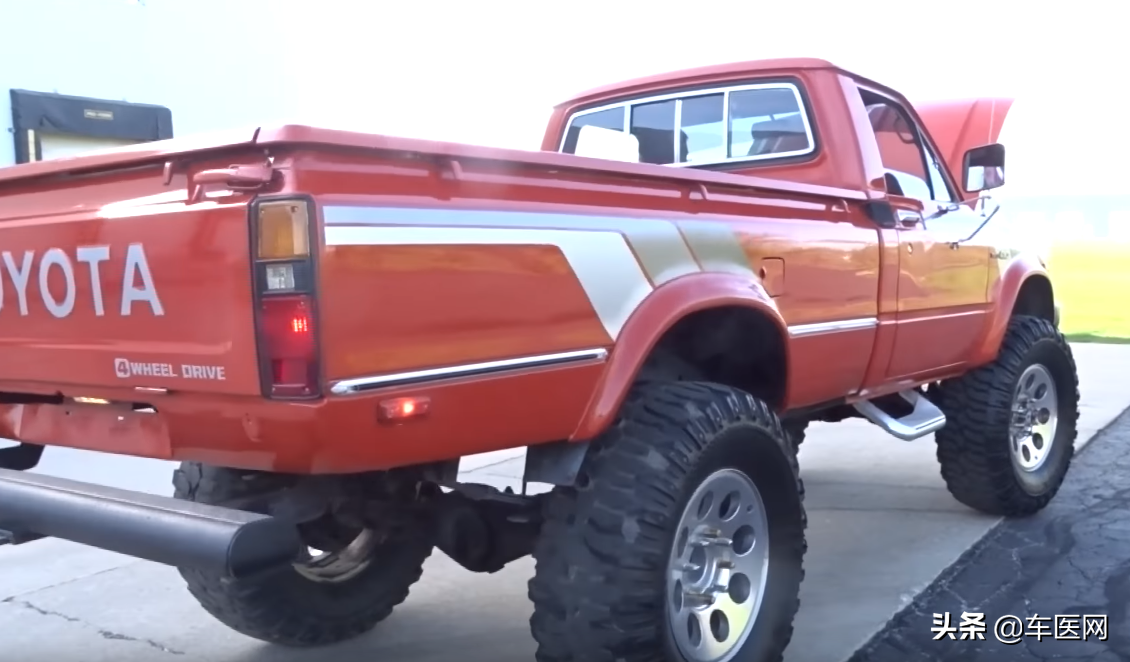 稀世珍宝,1980年丰田sr5皮卡车,收藏级的库存车