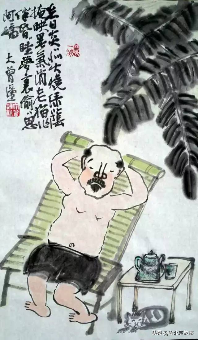 才华横溢的消暑图，配上这几首打油诗，真绝！看完整个人都清凉了