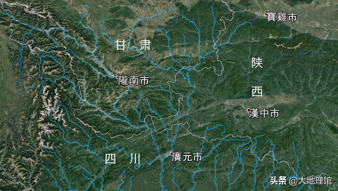 長江流域，流經福建和廣東嗎？