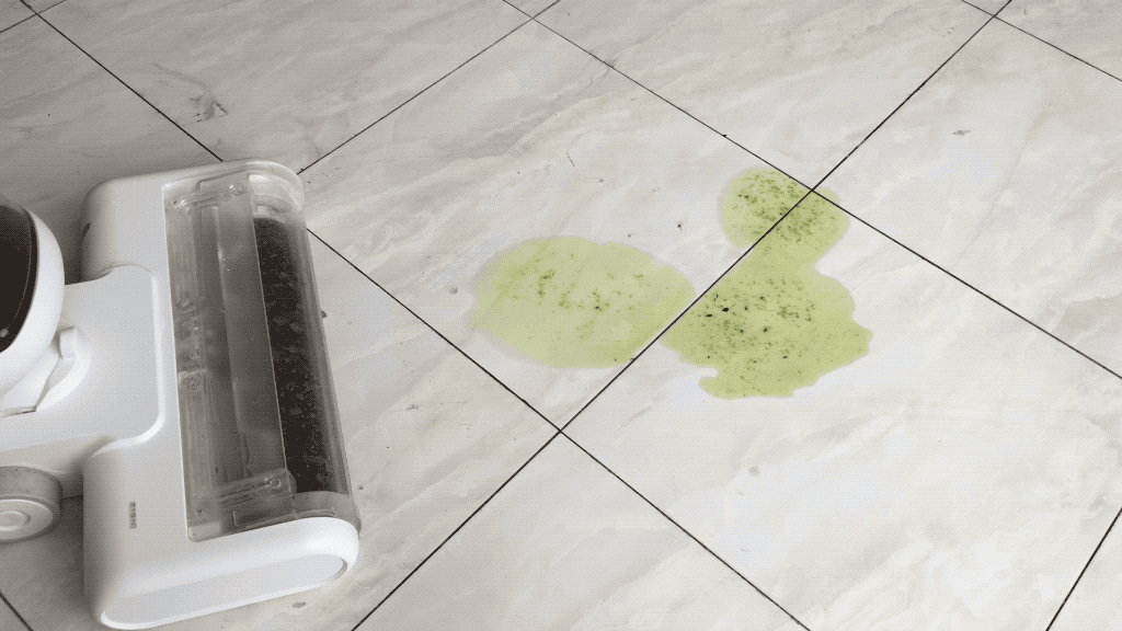 滚刷都能自清洁，那脏污哪里去了？洒哇地咔无线地面清洗机初体验