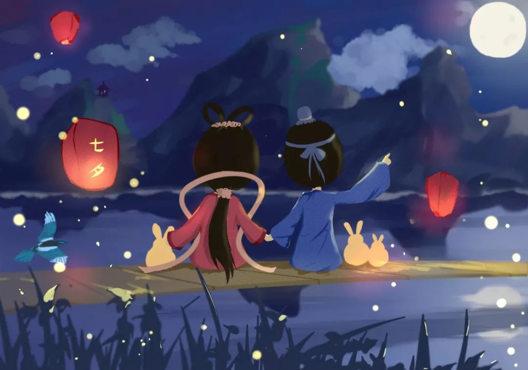 7句七夕诗词，柔情似水，佳期如梦(晏子谏景公)"