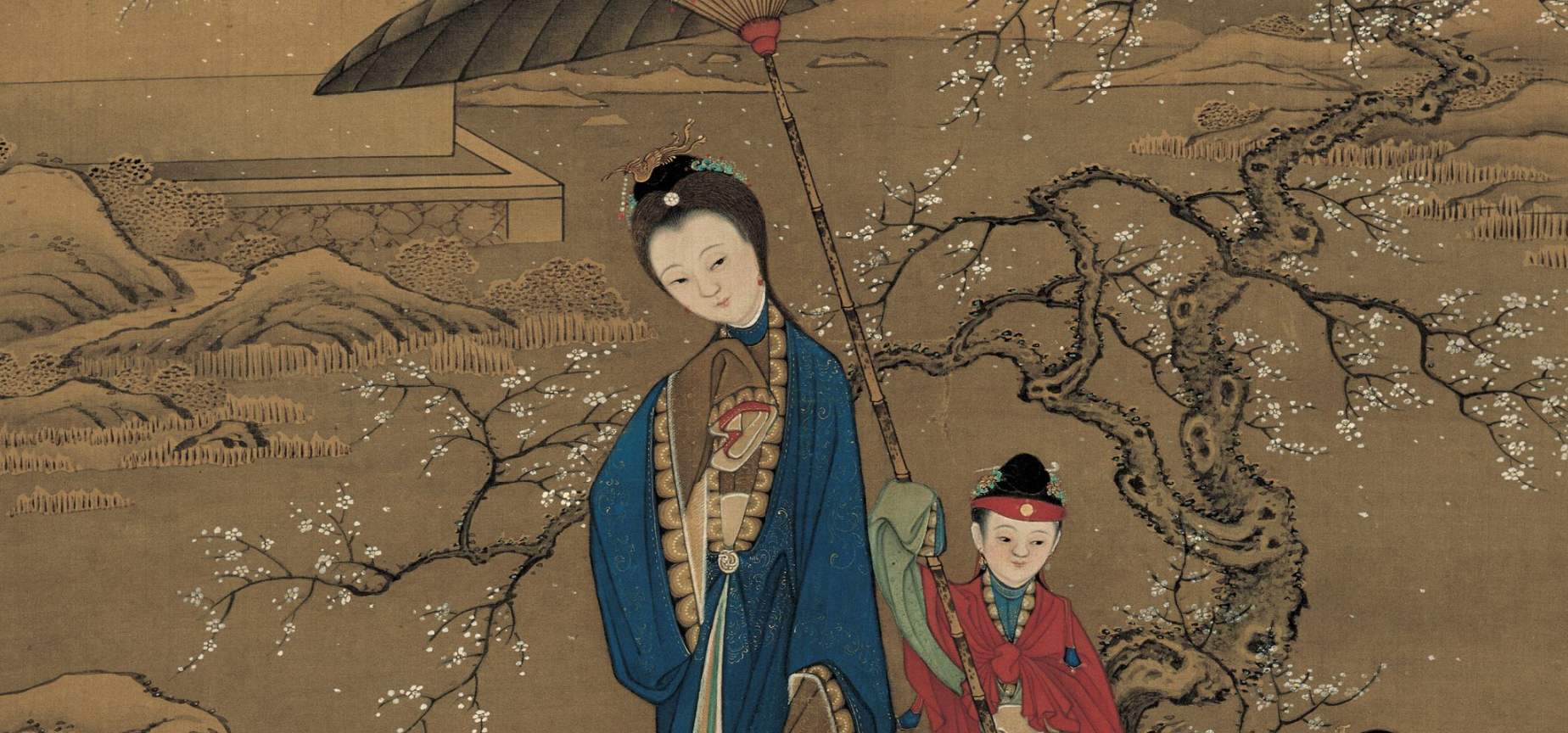 《雪艳图》冷枚