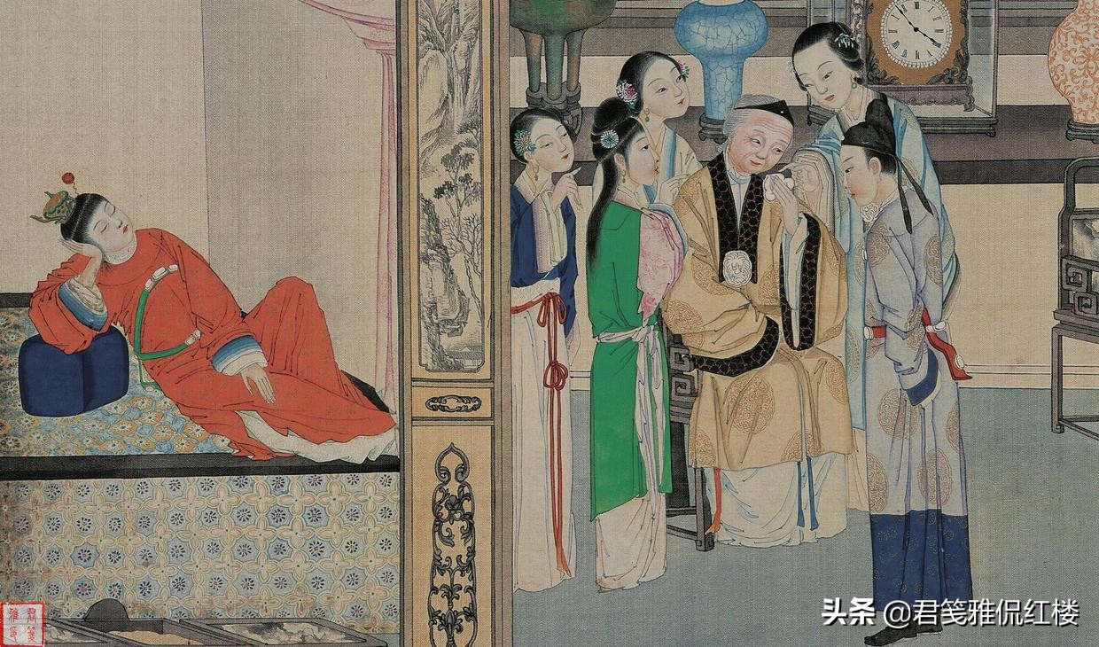 刘姥姥讲“神佛送子”故事，隐含贾宝玉结局，出家为僧不可避免