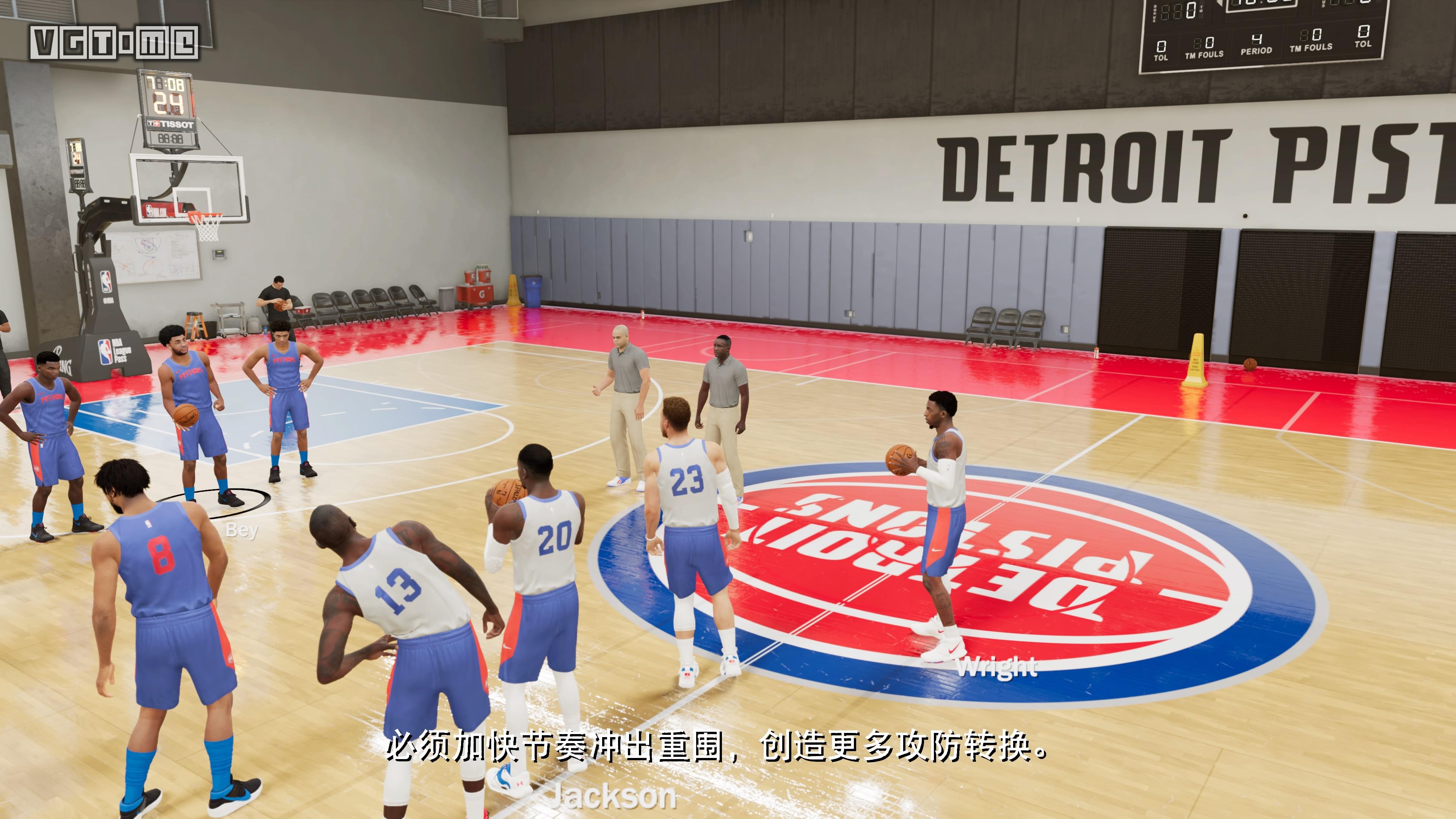 为什么nba2k是英文版的(《NBA 2K21》次世代版评测：变化来了，但还差点意思)