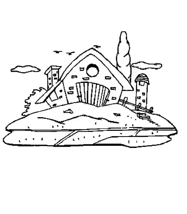 幼儿园房子简笔画系列，上色更漂亮，为孩子收藏！