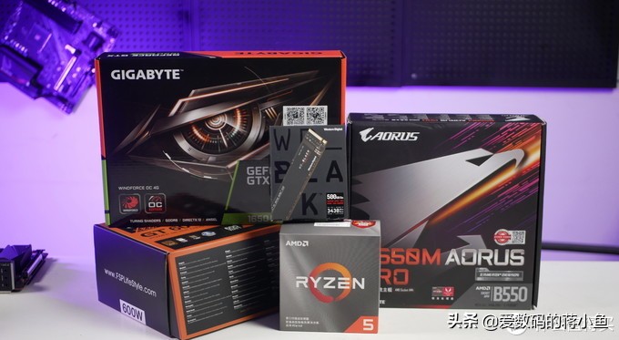 小鱼搞机技嘉B550M AORUS PRO评测