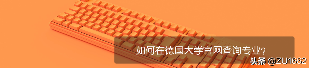 DIY申请德国大学，你也可以，只是需要注意这几点