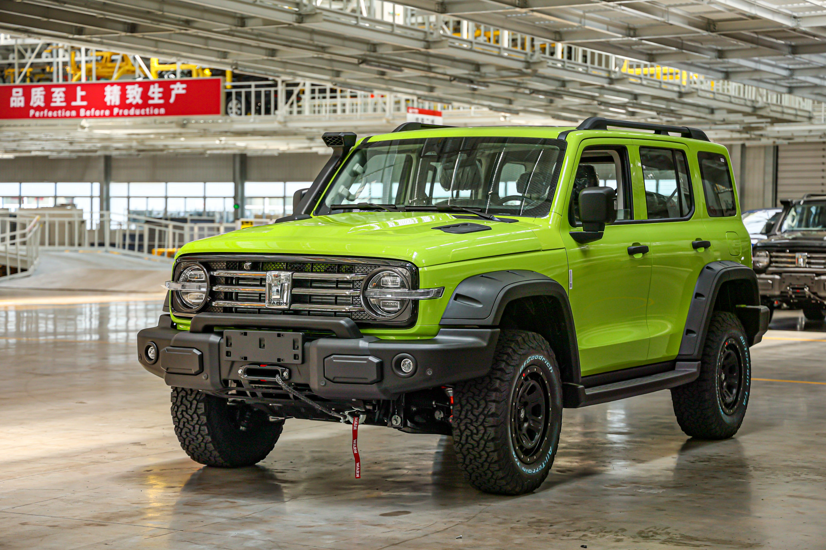 坦克游侠首批交付运良越野官方改装备受好评