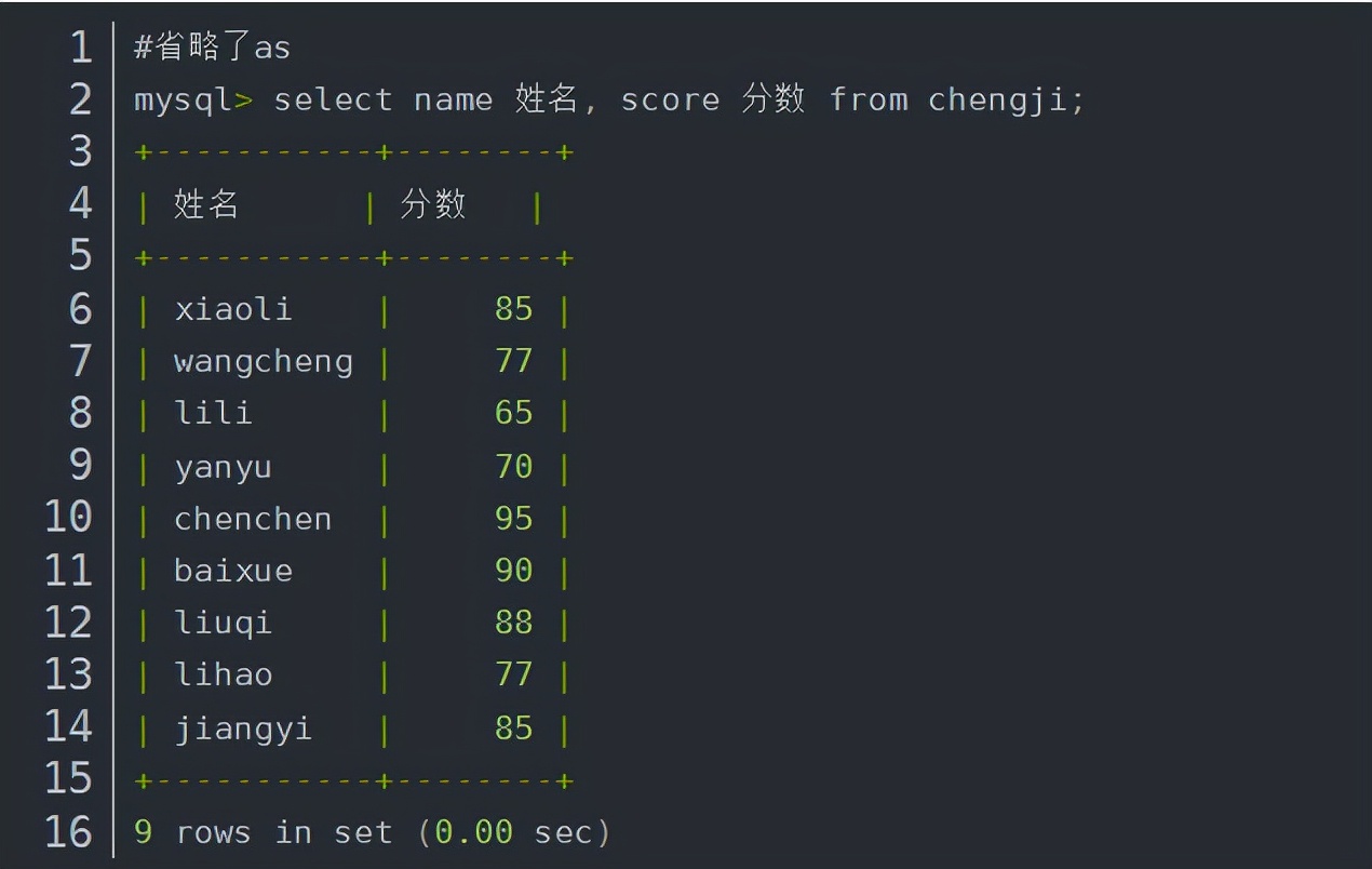 MySQL高级SQL语句