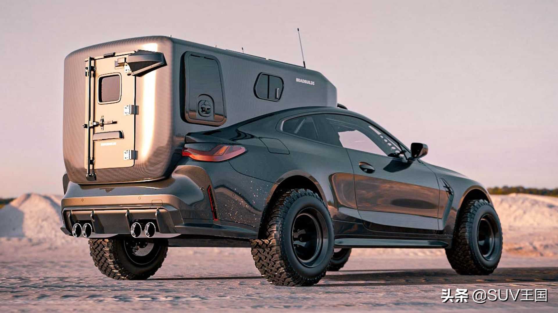 宝马 m4 越野房车,这样的设计,你买账不?