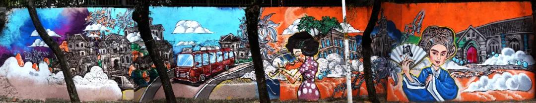 盘点福州三大网红涂鸦墙，快来这里打卡凹造型吧