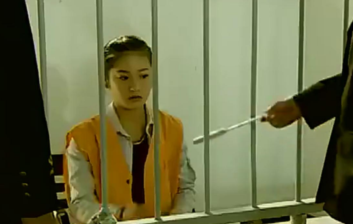 女白领赵醒因贪污24万被判7年,入监狱便耍花招,狱警:太狡猾了