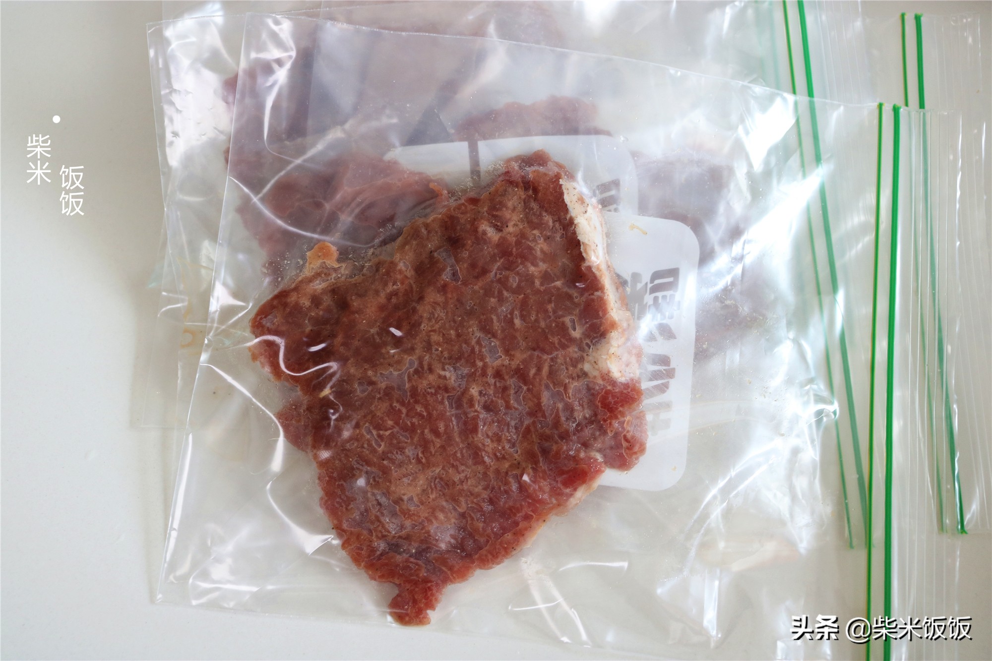 买80元牛肉，做了10块牛排，软嫩又多汁，真材实料放心吃