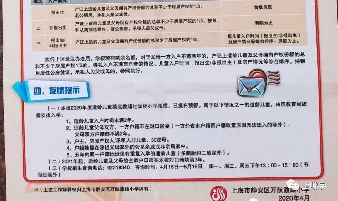 学位预警！2020上海11所公办小学首次明确超额！不满2年直接统筹