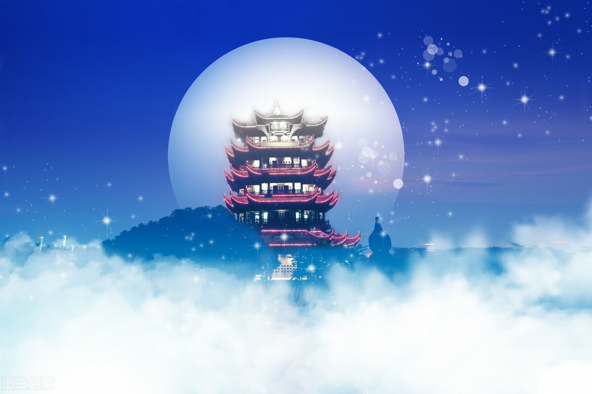 原创七言绝句《中秋月》，并分享自古至今10大中秋诗词名篇排行榜