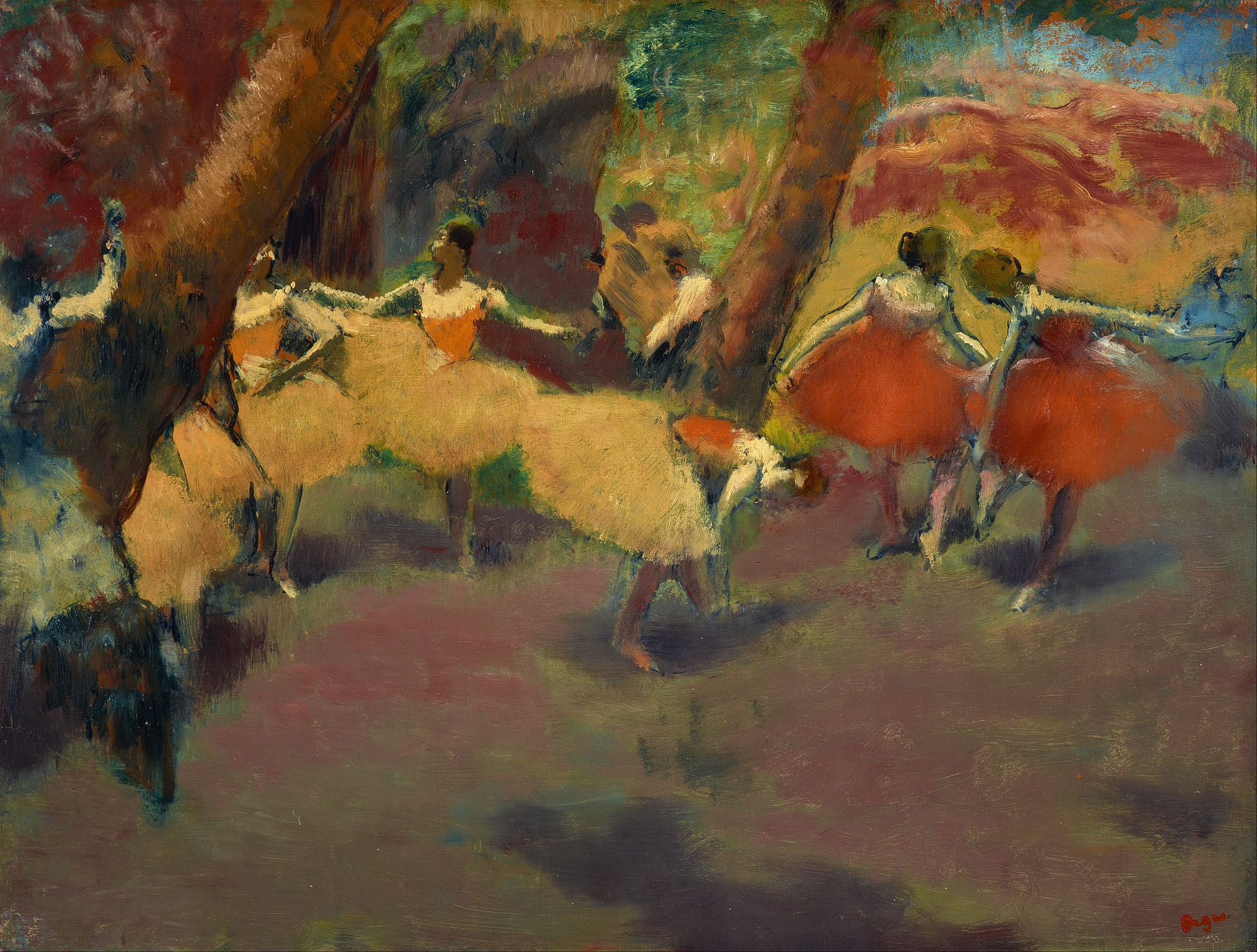 画家德加简介(学赏画（34）法国印象派画家埃德加·德加(Edgar Degas)简介)