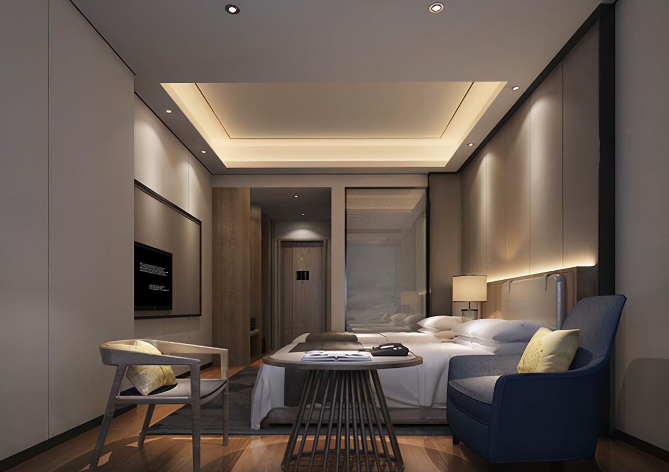 商务酒店装修(宾馆翻新装修,宾馆房间改造,宾馆室内如何改造设计?