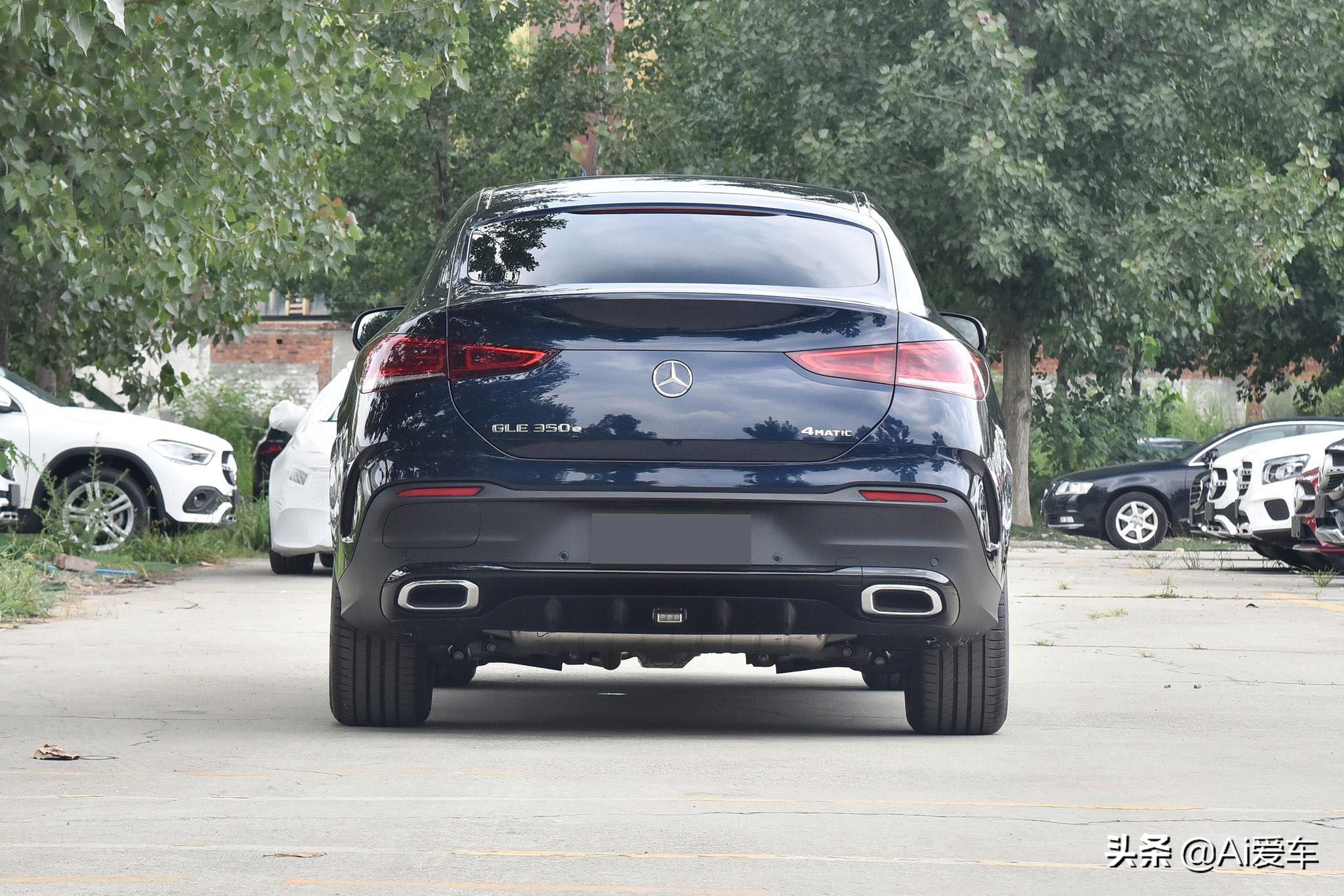2.0T四驱油耗1.7L，进口豪华轿跑SUV，车价不错，奔驰GLE轿跑 PHEV