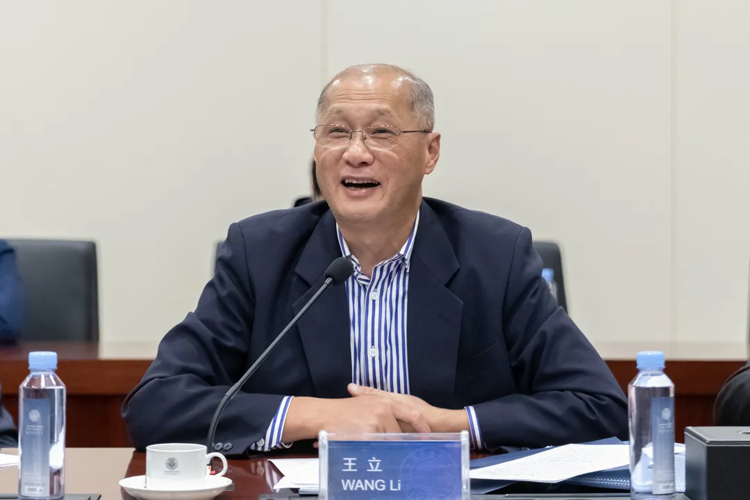 浙江省人社厅吴伟斌厅长一行来访温肯调研